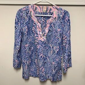 Lilly Pulitzer Cotton Top Size M